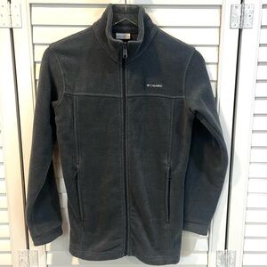 Columbia Kid's Gray Full Zip Fleece Jacket